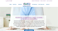 Desktop Screenshot of carpetcleaningsouthsideva.com